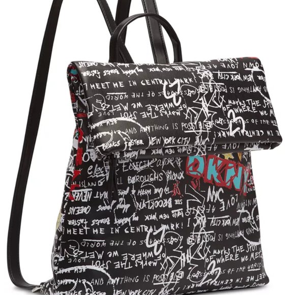 DKNY Tilly Graffiti Backpack main image 7